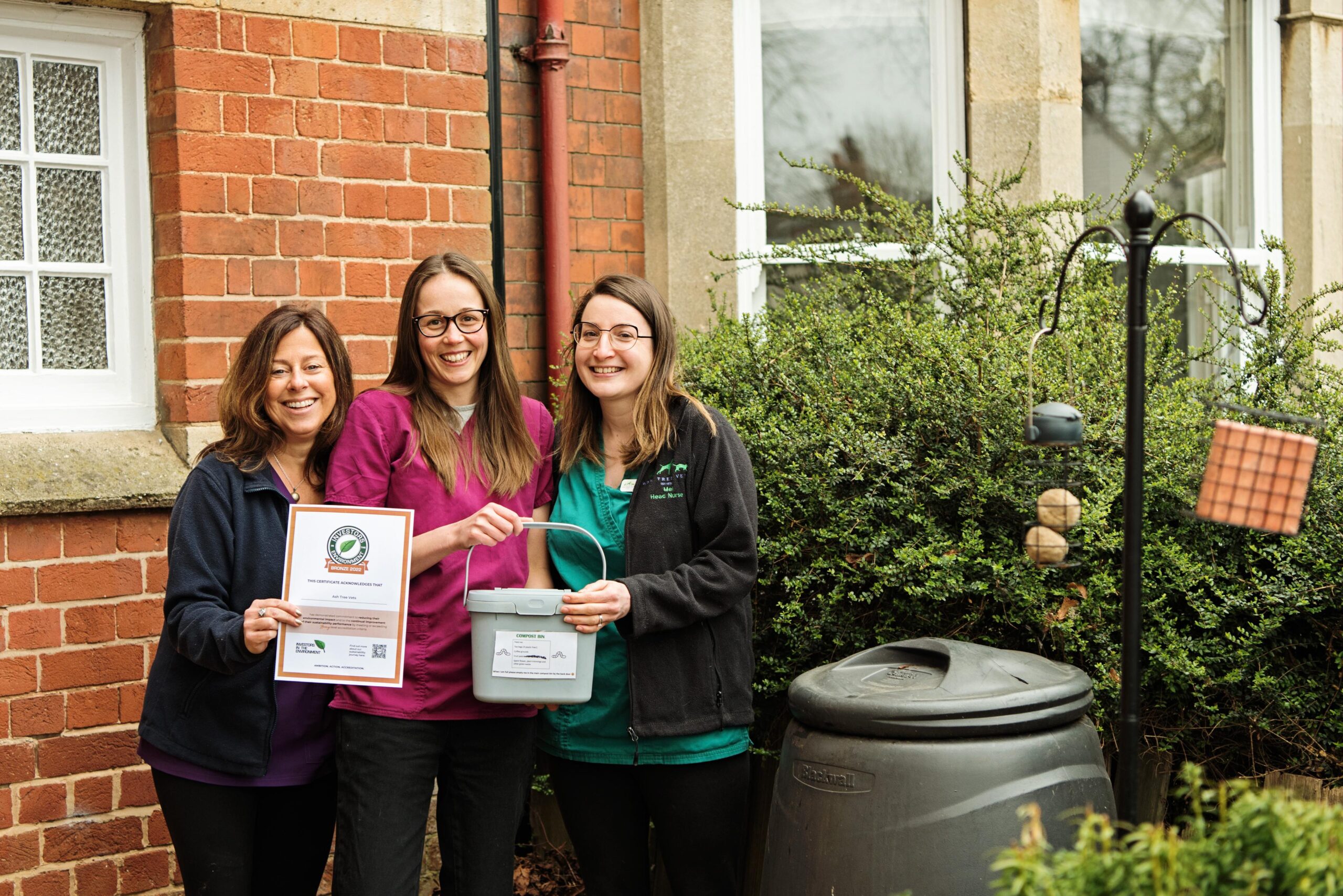 The Green Team - Claire, Nichole and Mel