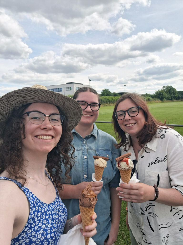 Staff Summer Party Ice Creams