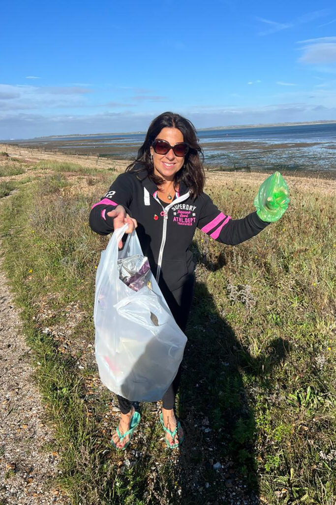 Green Team Litter Pick on Holiday