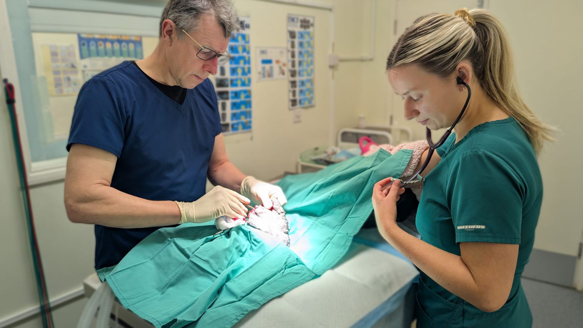 Chris and Emily Perform TECA Surgery