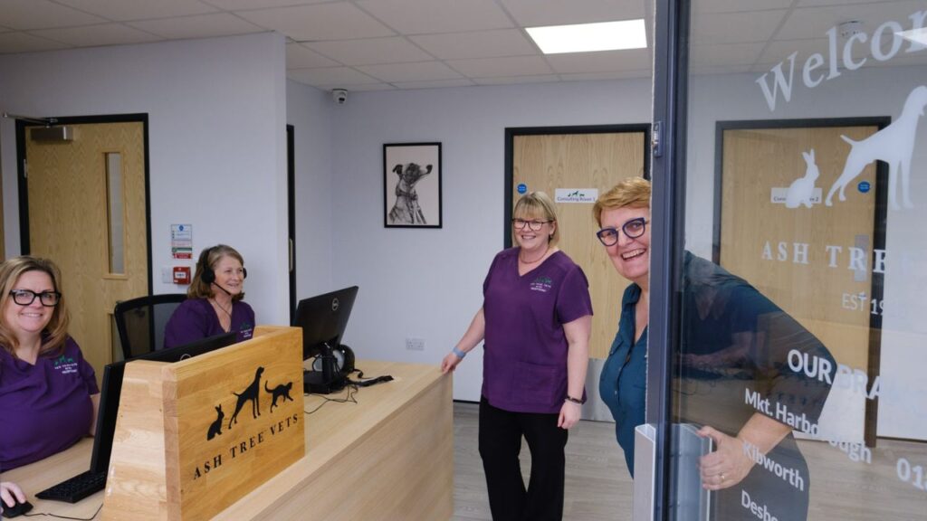 Reception staff at Kibworth